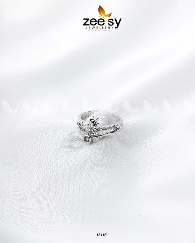 Wedding Engagement Ring Set-Starry Ring