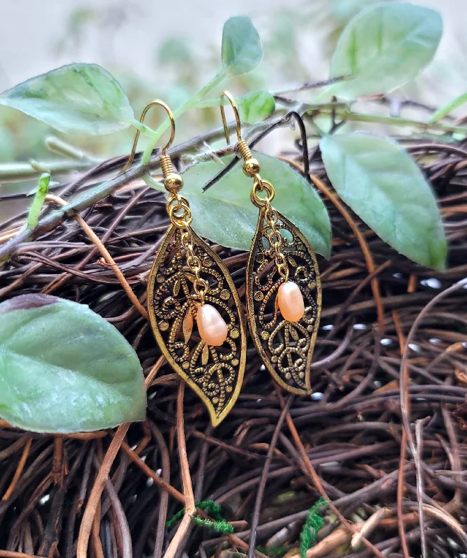 Cuff Style Earrings-New Leaf Earrings