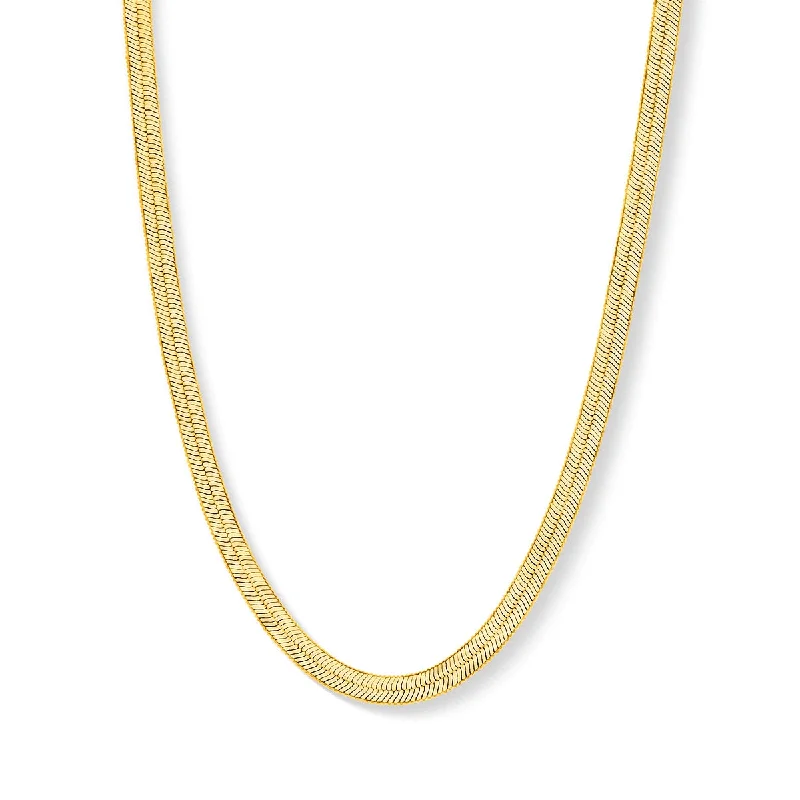 Long Gold Necklace-The Juliet - Gold