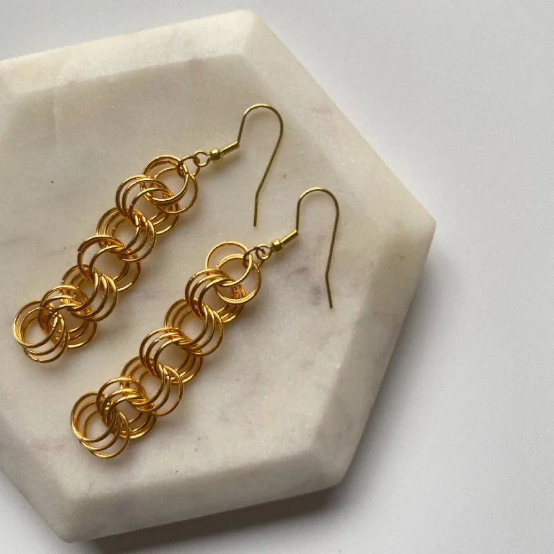 Chunky Gold Hoop Earrings-The Kiere Earrings