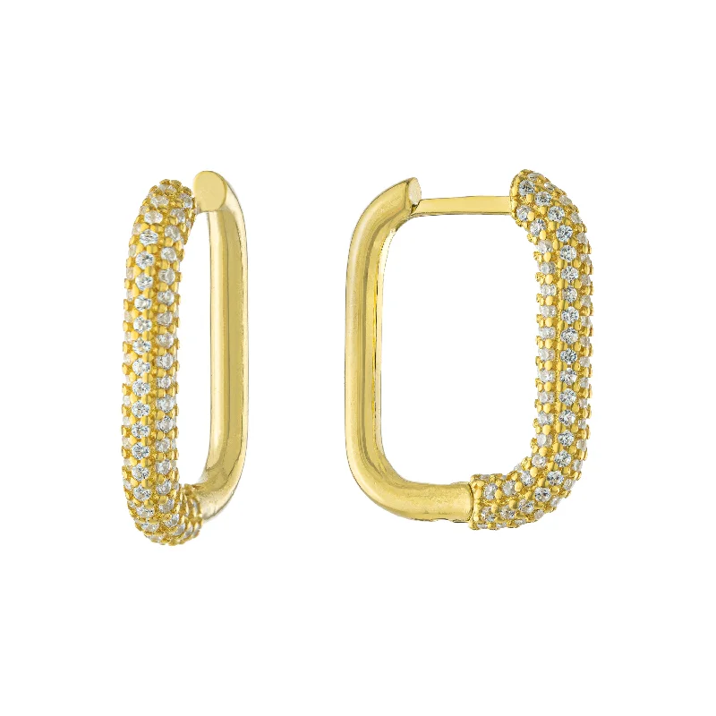 Bridal Hoop Earrings-Alaia Earrings