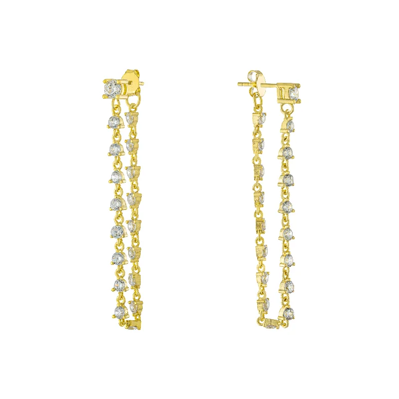 Trendy Ear Jackets-Arya Earrings