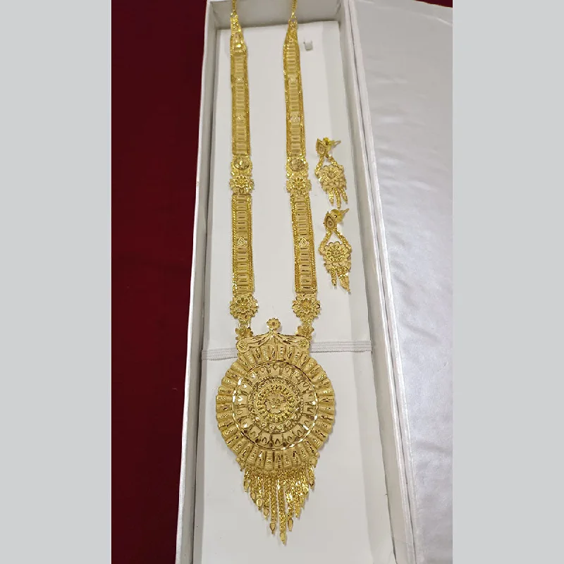 Retro Style Necklace-Pari Art Jewellery Forming Long Necklace Set