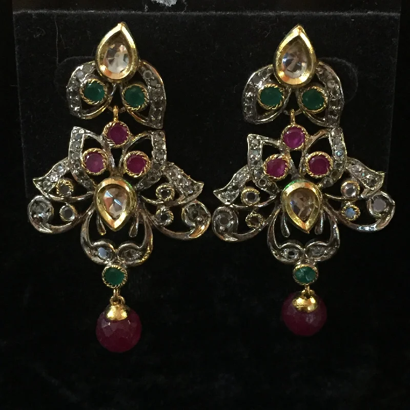 Simple Gold Earrings-CZ Earrings 2"