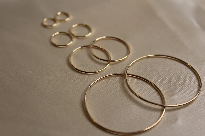 Dangle Hoop Earrings-Endless Hoops