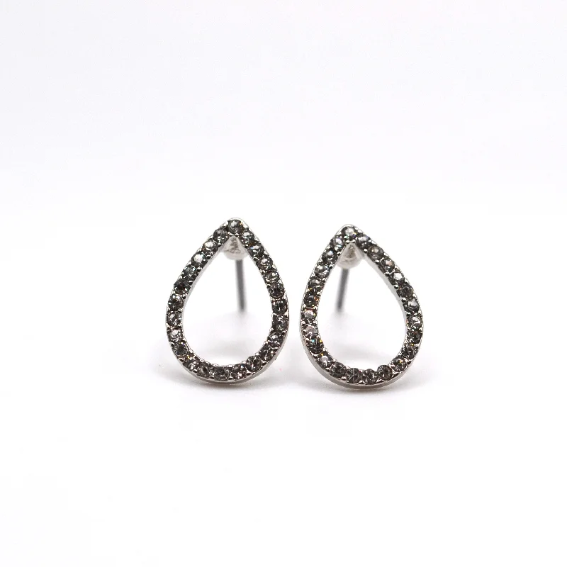 Luxury Diamond Earrings-Almond Earrings