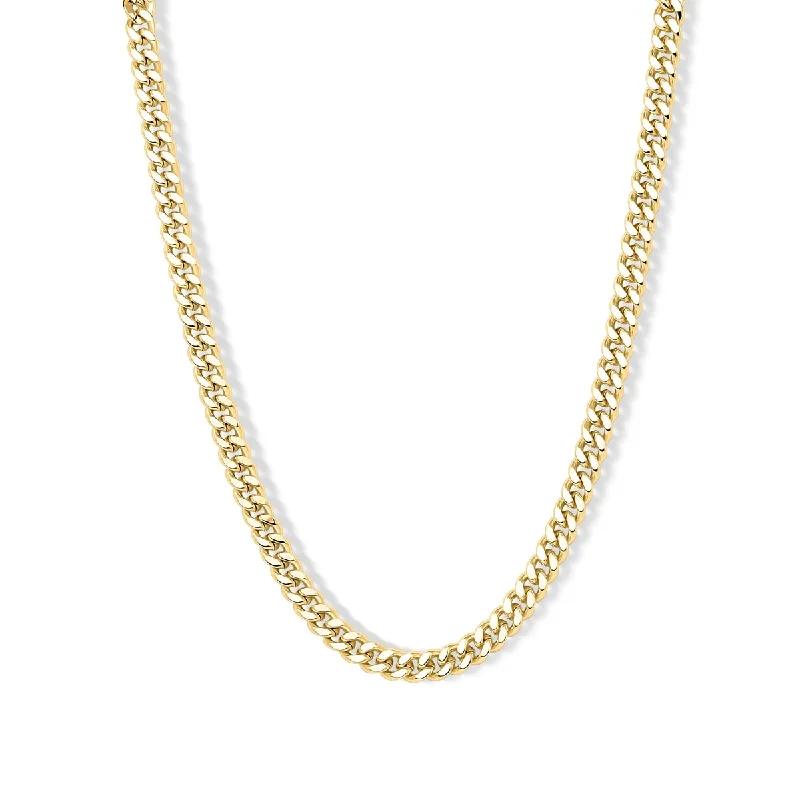 Minimalist Silver Necklace-The Kaia - Gold